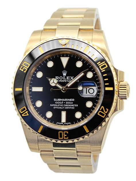 rolex submariner yellow gold|Rolex Submariner date yellow gold.